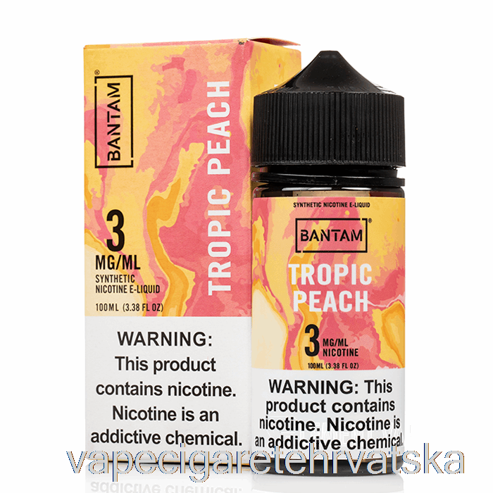 Vape Hrvatska Tropic Peach - Bantam Vape - 100ml 3mg